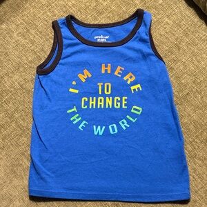Garanimals Vibrant Blue Kids Tank Top